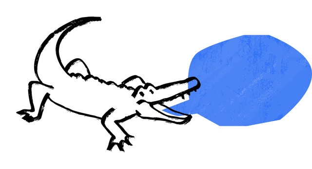 Crocodile illustration